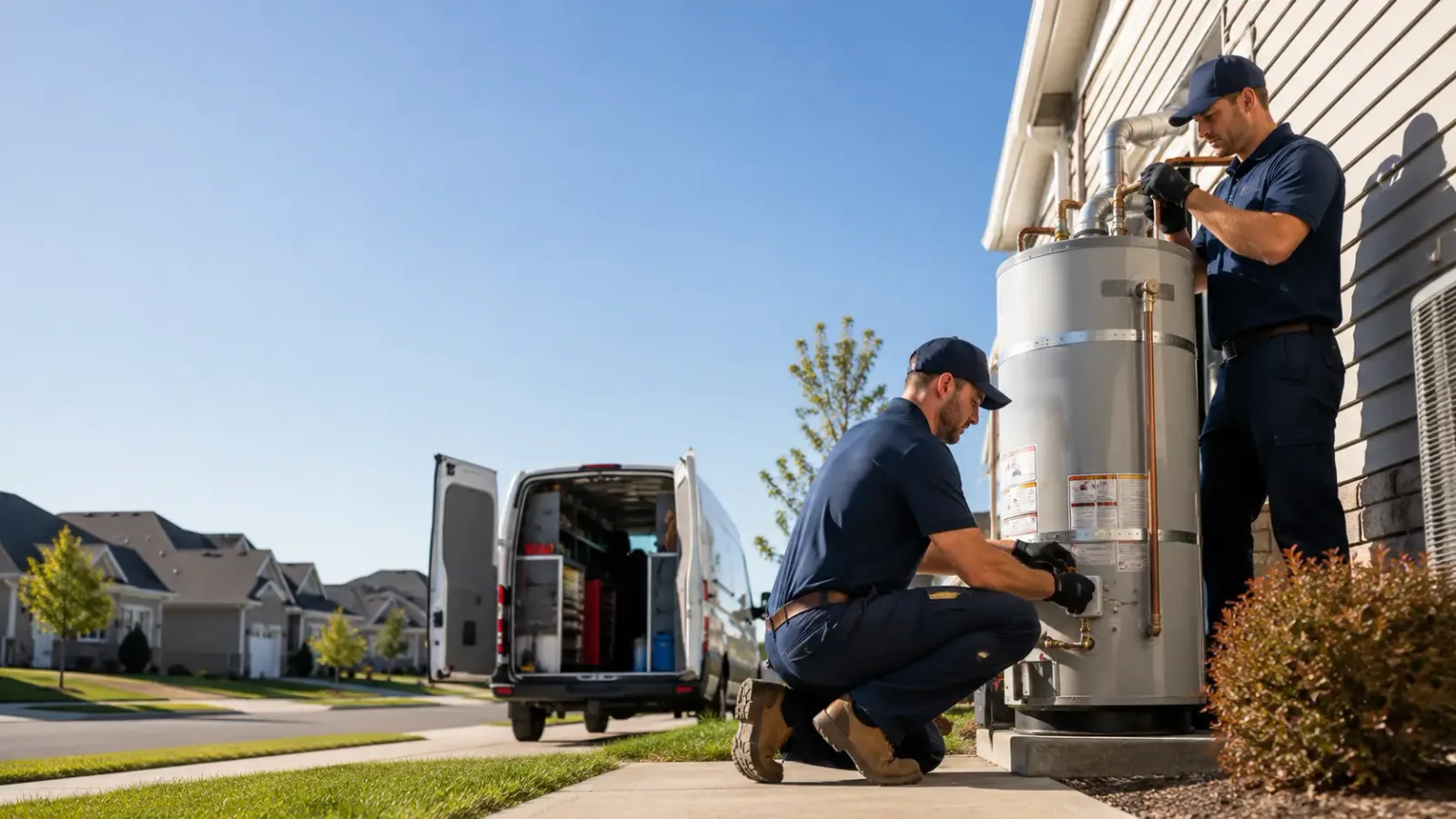 Water Heater Installation in Volborg, MT